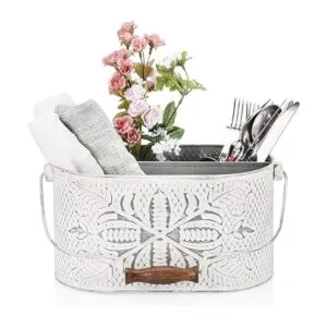 Craftsman Road Organizador de cocina galvanizado de estilo