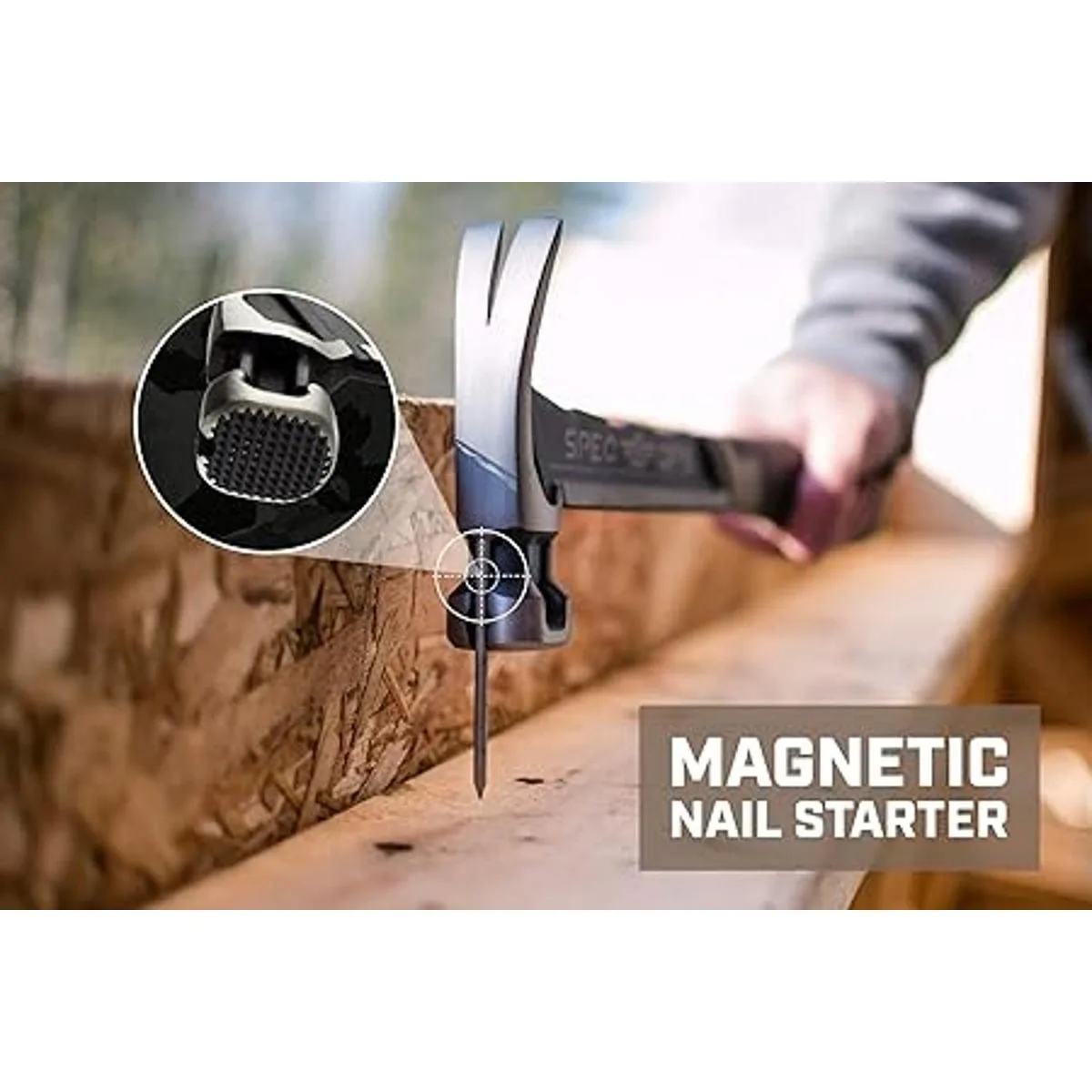 Spec Ops Tools Martillo de carpintero con gancho para_6