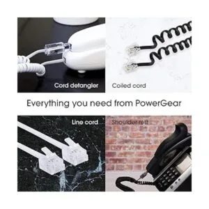 Power Gear 52230 Desenredador de cables para teléfono