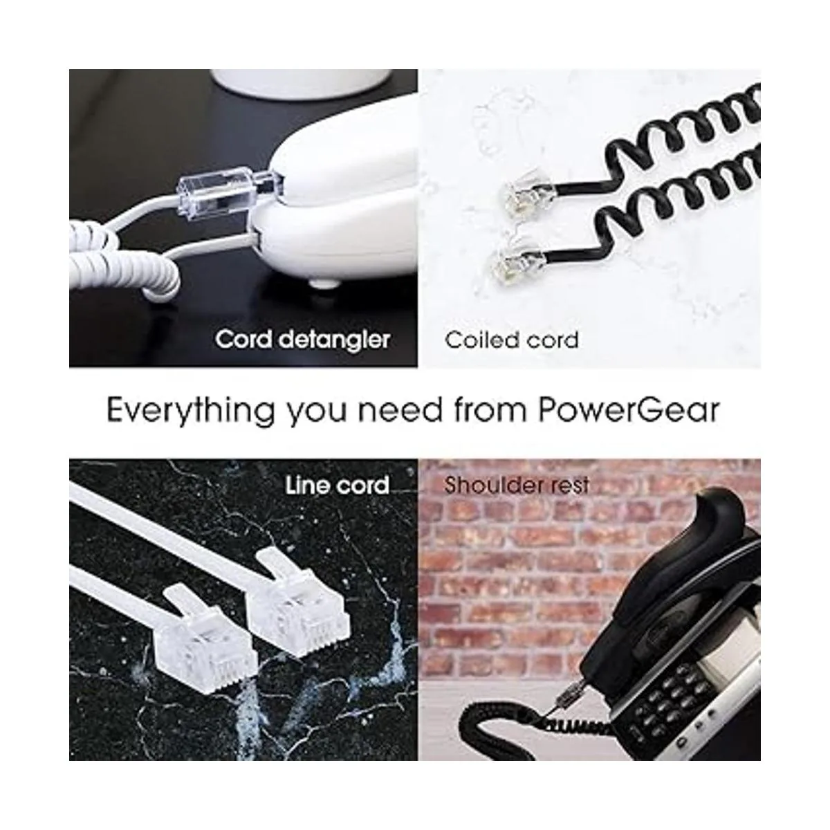 Power Gear 52230 Desenredador de cables para teléfono