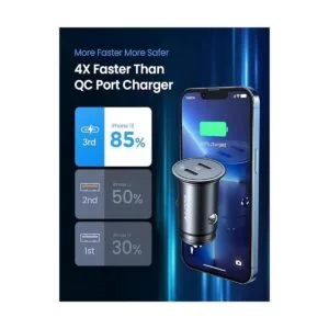 AINOPE Cargador de coche USB C cargador de coche para_4
