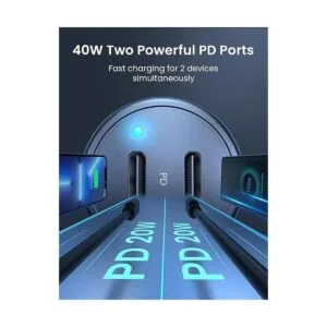 AINOPE Cargador de coche USB C cargador de coche para_5