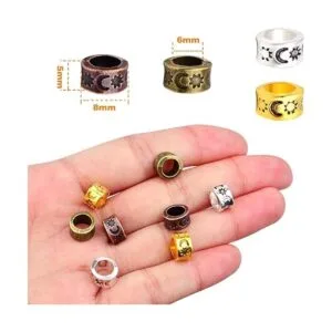 200 cuentas espaciadoras antiguas de 0.31 pulgadas 0.315_4