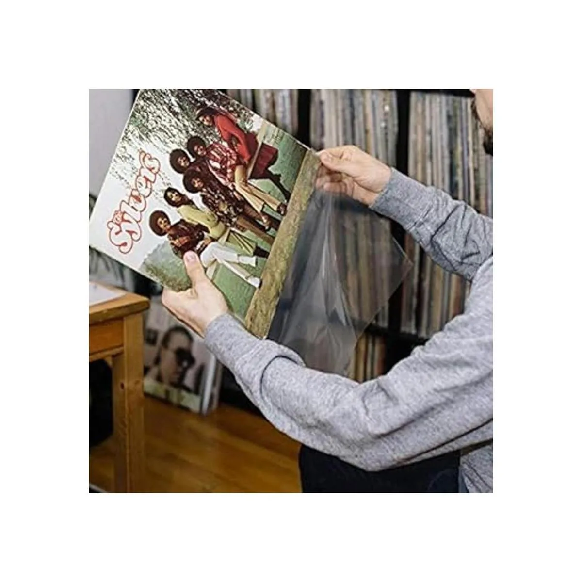 Skywin Fundas de vinilo para discos de 3 Mil de grosor_3
