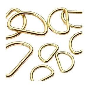 BronaGrand 100 anillos en D de metal multiusos