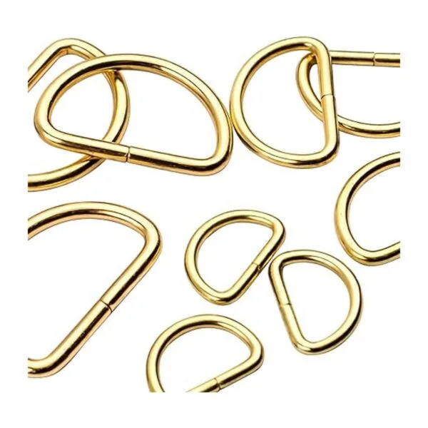 BronaGrand 100 anillos en D de metal multiusos