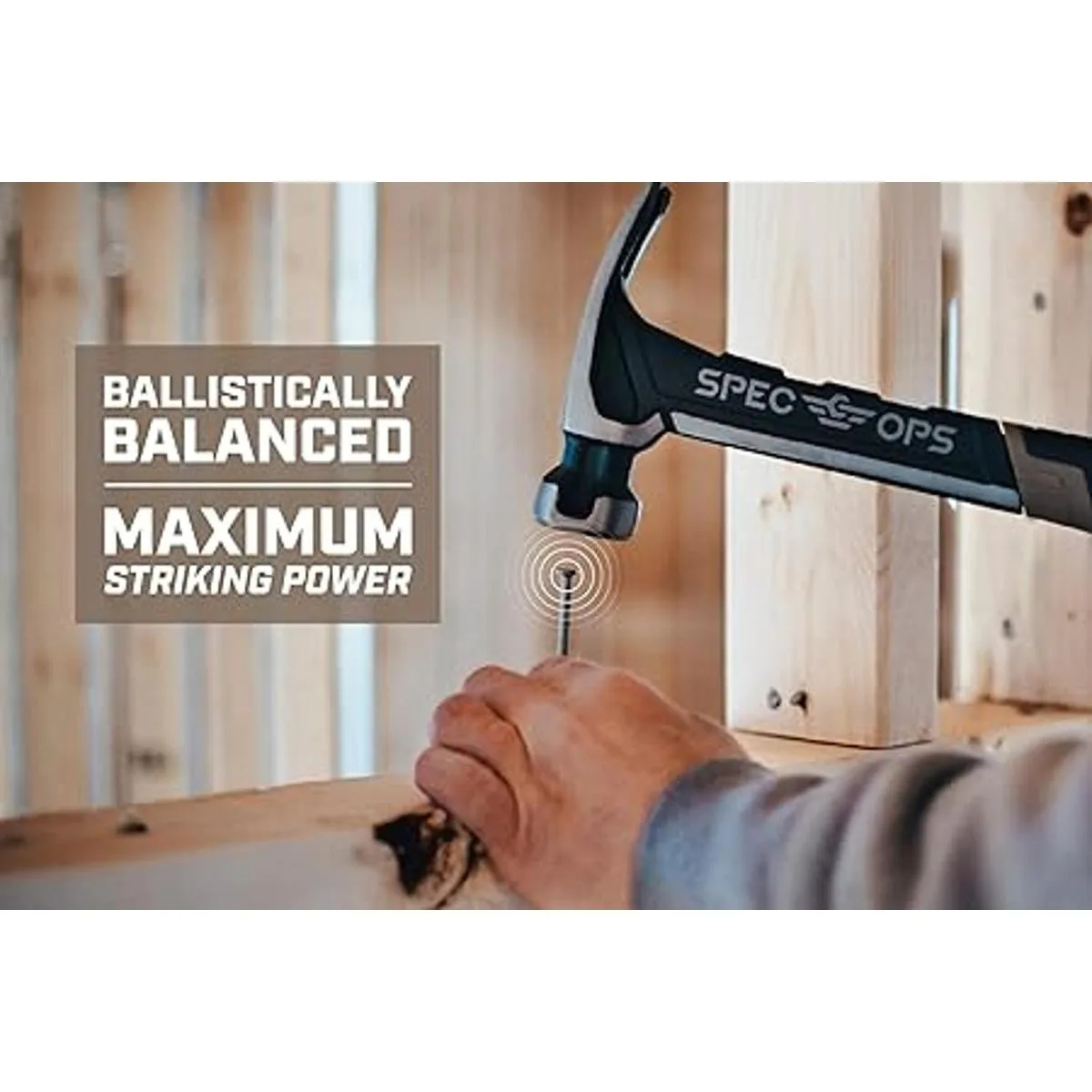 Spec Ops Tools Martillo de carpintero con gancho para_3