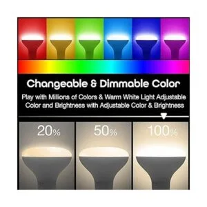 Geeni Prisma Drop Bombilla LED inteligente BR30 de 2700_3