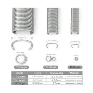 KIMSING SC760 Grapas de anillo C galvanizadas de calibre_4