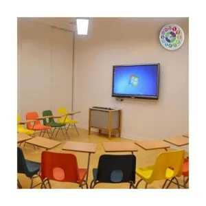 CIGERA Reloj de pared educativo de 12 pulgadas para niños