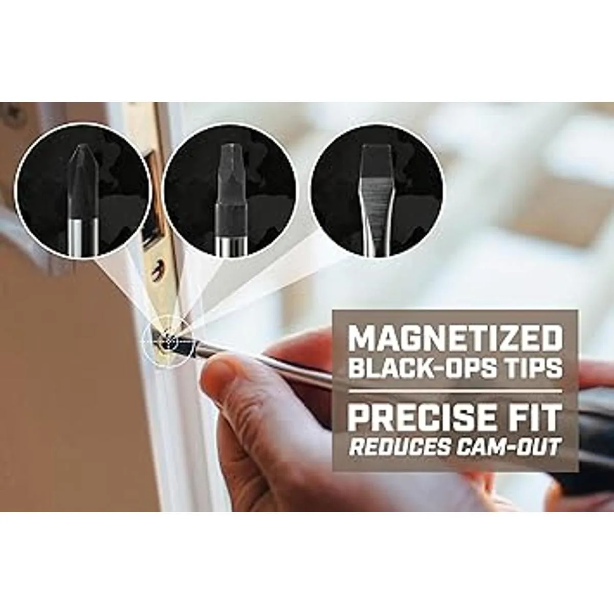 Spec Ops Tools 8Piece Screwdriver Set Phillips Slotted_3