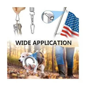 Ganchos de resorte a presión clip de metal de acero_5