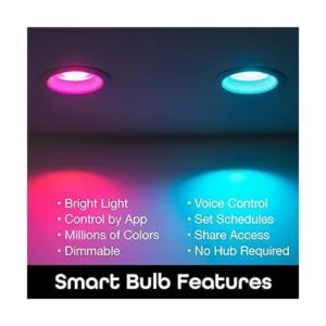 Geeni Prisma Drop Bombilla LED inteligente BR30 de 2700_2