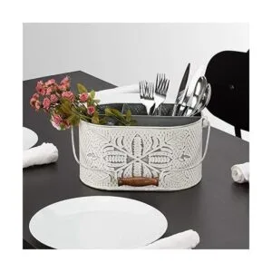 Craftsman Road Organizador de cocina galvanizado de estilo