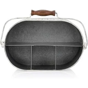 Craftsman Road Organizador de cocina galvanizado de estilo