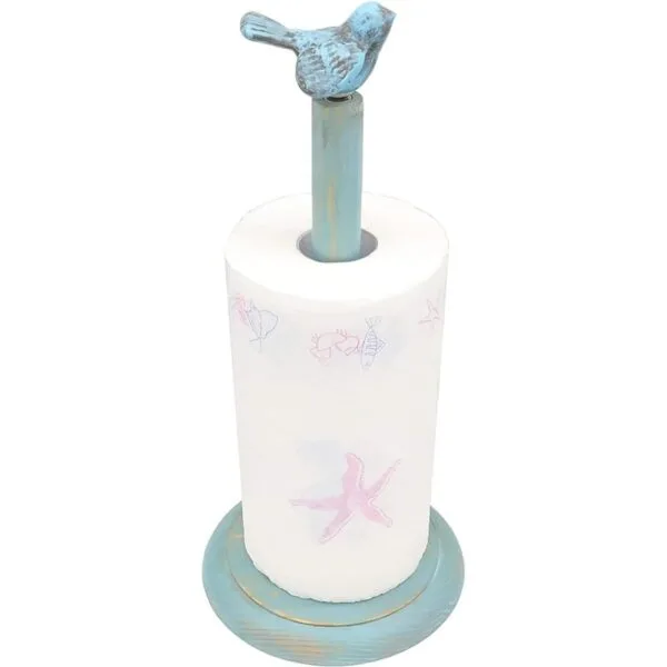 Bird Design Soporte para toallas de papel de madera_2