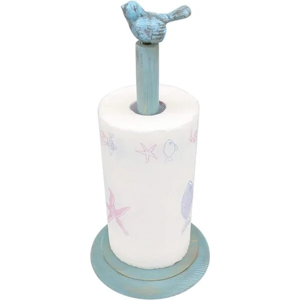 Bird Design Soporte para toallas de papel de madera_1