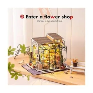 ROBOTIME Kit de casa de muñecas en miniatura para_2