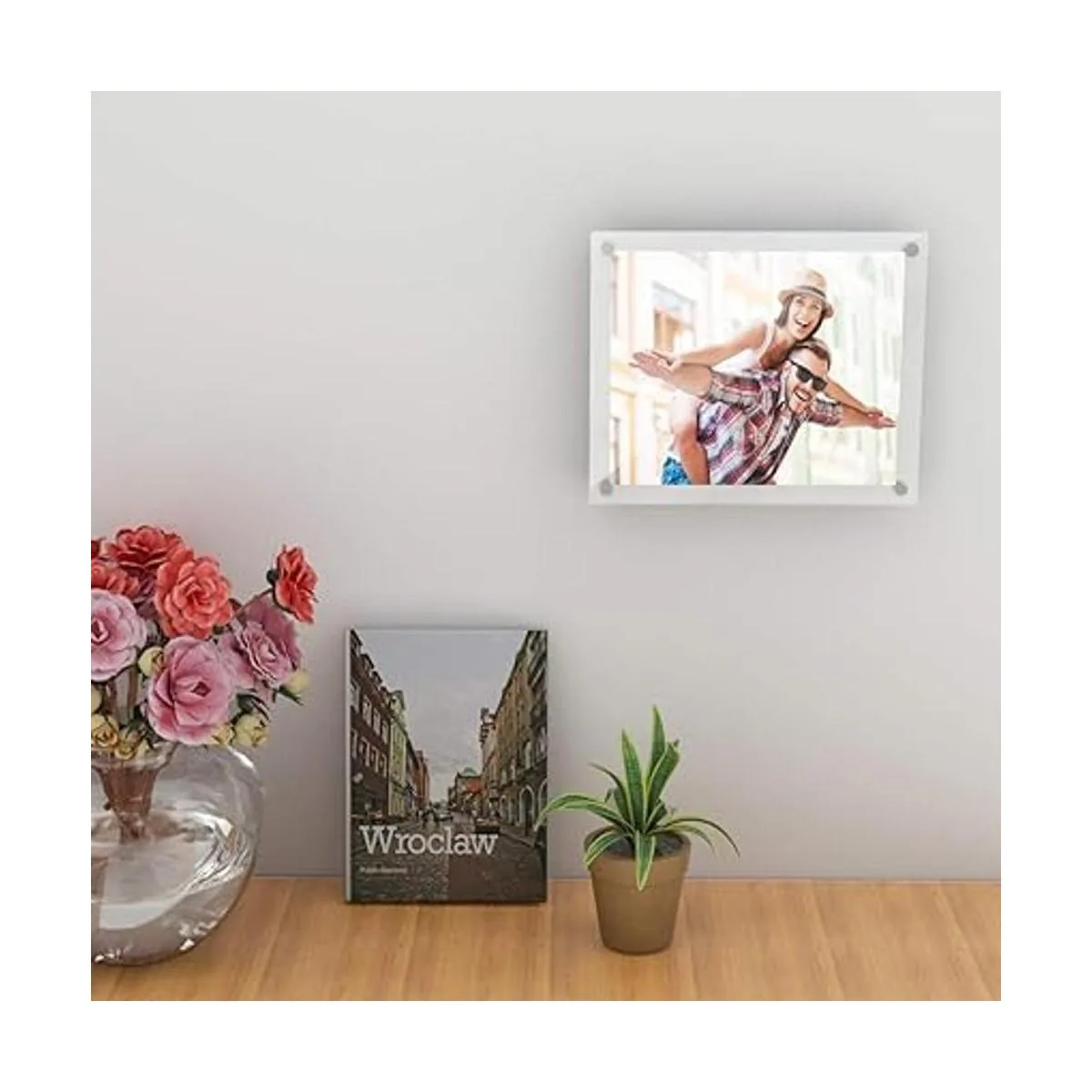 AITEE Marcos de fotos acrílicos de 8 x 10 pulgadas 4_5