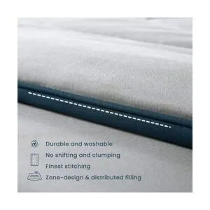 Edredón reversible fresco alternativo suave para todas_5