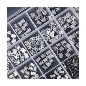 Teansic Juego de 240 conectores micro USB de 24 modelos_5