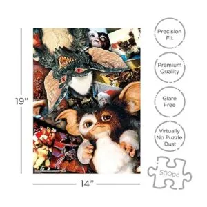 Aquarius Gremlins Puzzle 500 piezas diseño de collage_2