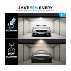 Bombilla LED E39 de 80 W equivalente a 800 W equivalente