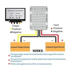 Regulador de voltaje CC Buck Boost Convertidor Reductor de_4