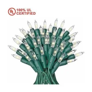 NEWURBAN Juego de 100 mini luces de Navidad con_2