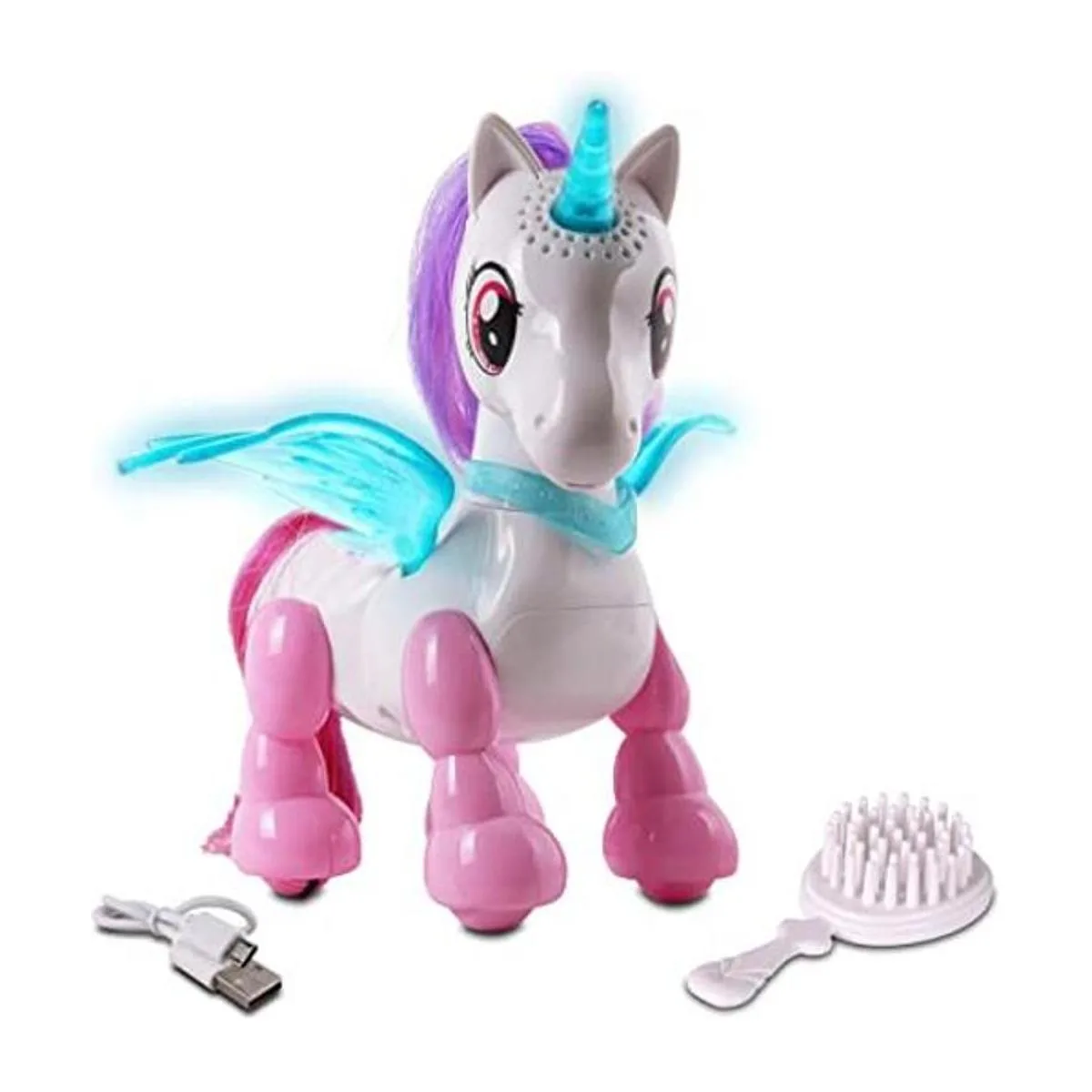 NKOK USB PetBotz Robo Unicornio recargable Miniatura_1
