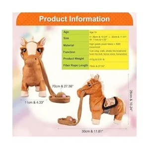 Juguete de poni para caminar cantar musical bailar_3