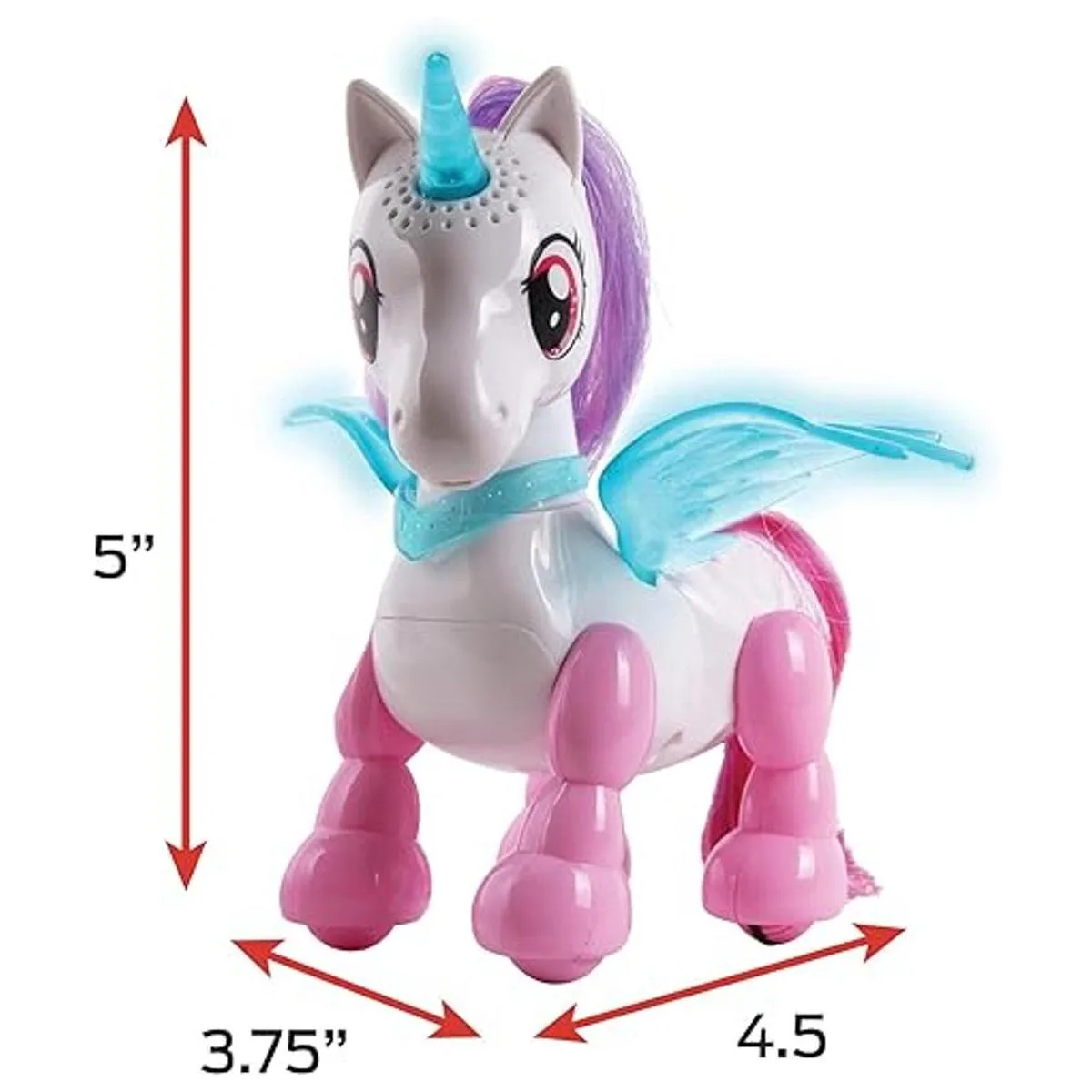 NKOK USB PetBotz Robo Unicornio recargable Miniatura_3