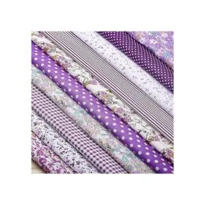 10 piezas de 20 x 20 pulgadas tela de retazos floral