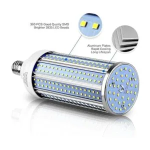 Bombilla LED E39 de 80 W equivalente a 800 W equivalente