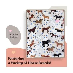 Manta de caballo Manta de caballo lujosamente suave de_3