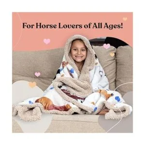 Manta de caballo Manta de caballo lujosamente suave de_6