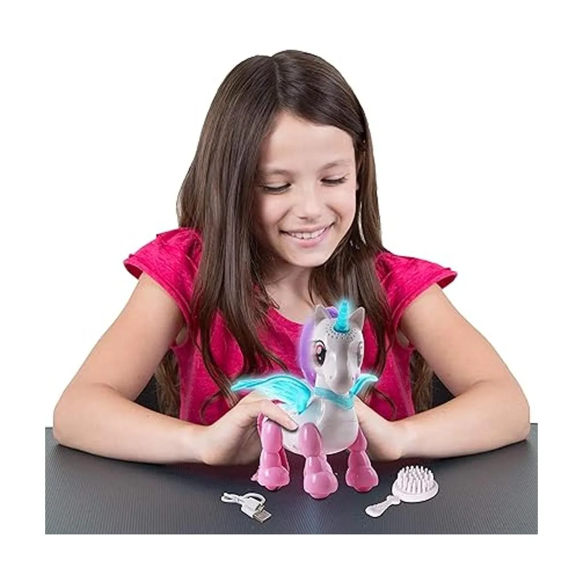 NKOK USB PetBotz Robo Unicornio recargable Miniatura_4