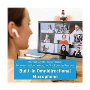 Macally Cámara web 1080P con micrófono manténgase_6