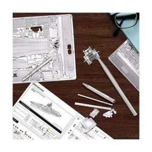 Juego de herramientas de 6 piezas de metal modelo bordes_5