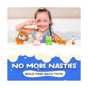 Juguetes de baño sin moho para bebés y niños pequeños_2