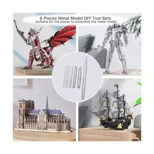Juego de herramientas de 6 piezas de metal modelo bordes_2
