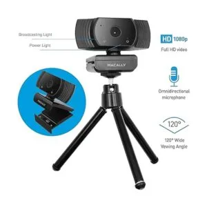 Macally Cámara web 1080P con micrófono manténgase_2