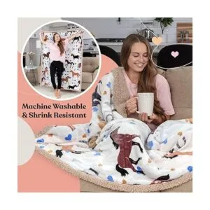 Manta de caballo Manta de caballo lujosamente suave de_4