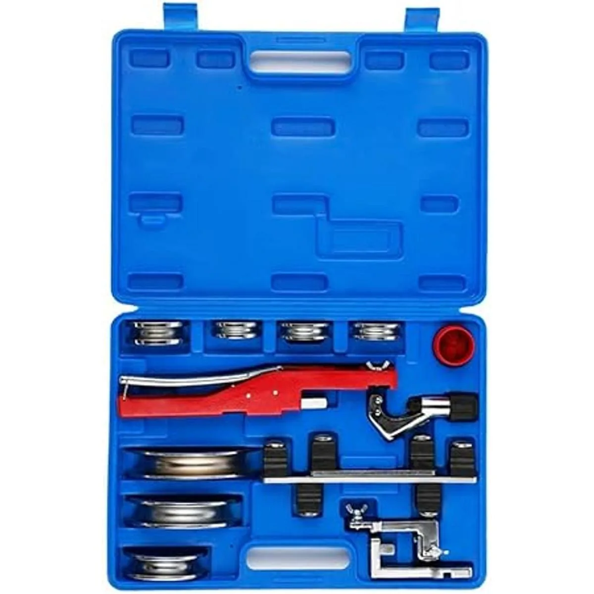 Kit de doblador de tubos de refrigeración con trinquete