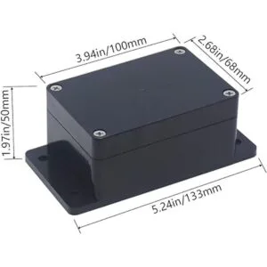 Raculety Paquete de 2 cajas de proyectos IP65 caja de_2