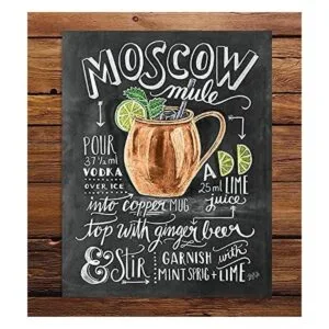 Staglife Juego de 2 tazas de cobre de moscú antiguo_4