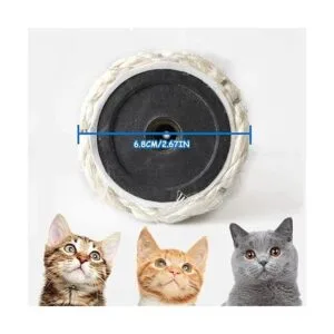 Barelove Cuerdas de sisal para gatos cordel natural para