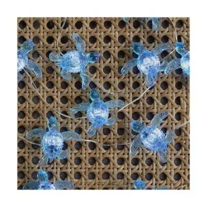 Guirnalda de luces de tortuga marina azul para decoración_4