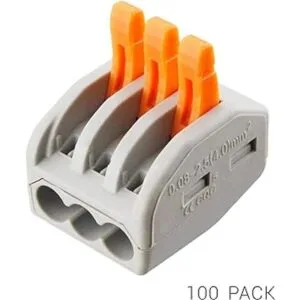 Conector de cable de tuerca de palanca 3 puertos PCT213_2