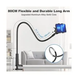 Soporte universal de cuello de cisne para teléfono